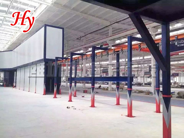 鋼結構靜電噴粉生產線